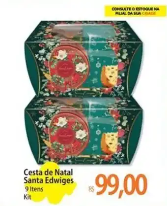 Cesta de Natal Santa Edwiges