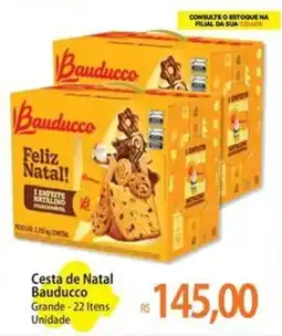 Atacadão Cesta de Natal Bauducco oferta