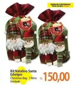 Atacadão Kit Natalino Santa Edwiges oferta