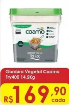 Supermercados Mateus Gordura Vegetal Coamo Fry400 oferta