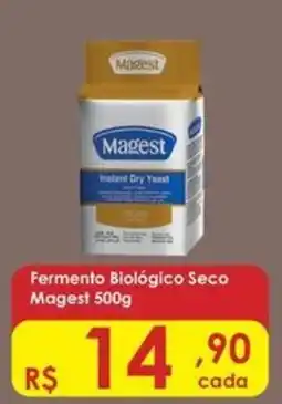 Supermercados Mateus Fermento Biológico Seco Magest oferta
