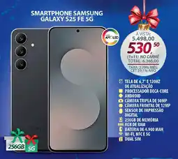 Lojas Cem Smartphone samsung galaxy s25 fe 5g oferta