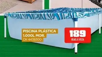 Piscina plástica mor