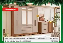 Lojas Koerich Comoda 4gt Texas. CK 4696300-03 oferta