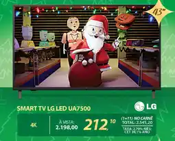 Lojas Cem Smart tv lg led ua7500 oferta