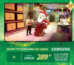 Lojas Cem Smart tv samsung led u8600 oferta
