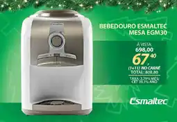 Lojas Cem Bebedouro esmaltec mesa egm30 oferta