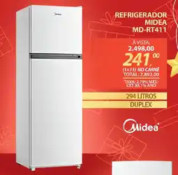 Lojas Cem Refrigerador midea MD-RT411 oferta