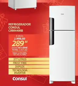 Lojas Cem Refrigerador consul crm44mb oferta