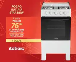 Lojas Cem Fogão itatiaia star new oferta