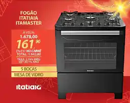 Lojas Cem Fogão itatiaia itamaster oferta