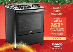 Lojas Cem Fogão dako magister oferta