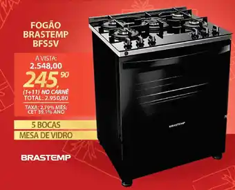 Fogão brastemp bfs5v