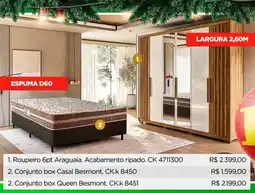 Lojas Koerich Conjunto box Casal Besmont. CK.k 8450 oferta