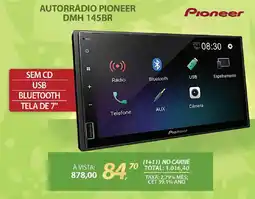 Lojas Cem Autorrádio pioneer dmh 145br oferta