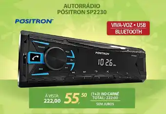 Lojas Cem Autorrádio pósitron sp2230 oferta