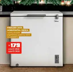 Lojas Koerich Freezer horizontal midea. oferta