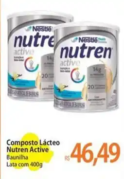 Atacadão Composto Lácteo Nutren Active oferta