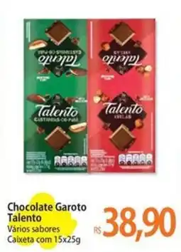 Atacadão Chocolate Garoto Talento oferta