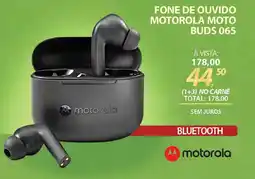 Lojas Cem Fone de ouvido motorola moto buds 065 oferta