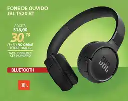 Lojas Cem Fone de ouvido jbl t520 bt oferta