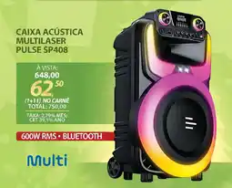 Lojas Cem Caixa acústica multilaser pulse sp408 oferta