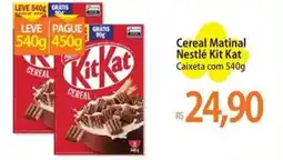 Atacadão Cereal Matinal Nestlé Kit Kat Caixeta oferta