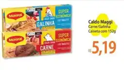 Atacadão Caldo Maggi Carne/Galinha Caixeta oferta