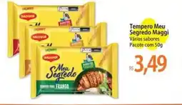 Atacadão Tempero Meu Segredo Maggi Vários sabores Pacote oferta