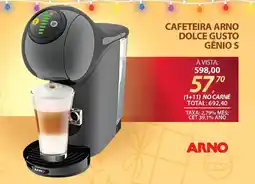 Lojas Cem Cafeteira arno dolce gusto gênio s oferta