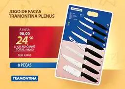 Lojas Cem Jogo de facas tramontina plenus oferta