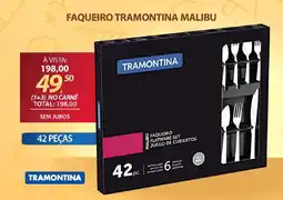 Lojas Cem Faqueiro tramontina malibu oferta
