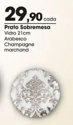 Zaffari Prato Sobremesa Vidro 21cm oferta