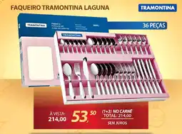 Lojas Cem Faqueiro tramontina laguna oferta