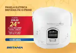 Lojas Cem Panela elétrica britânia pa10 prime oferta