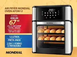 Lojas Cem Air fryer mondial oven afon12 oferta