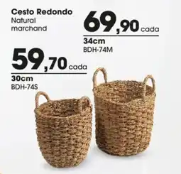 Zaffari Cesto Redondo Natural marchand 30cm BDH-74S oferta