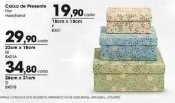 Zaffari Caixa de Presente 18cm x 13cm oferta