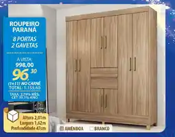 Lojas Cem Roupeiro paraná oferta