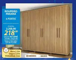 Lojas Cem Roupeiro paraná oferta