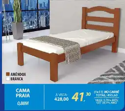 Lojas Cem Cama praia 0.88m oferta