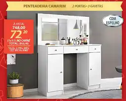 Lojas Cem Penteadeira camarim oferta