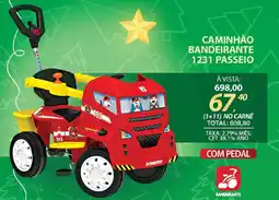 Lojas Cem Caminhão bandeirante 1231 passeio oferta