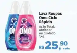 Supermercados Mateus Lava RoupasÃO Omo Ciclo Rápido oferta