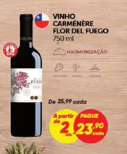Dia Vinho carménère flor del fuego oferta