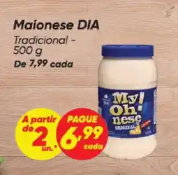 Dia Maionese DIA Tradicional oferta