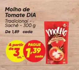 Dia Molho de Tomate DIA oferta