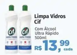 Supermercados Mateus Limpa Vidros Cif Com Álcool Ultra Rápido oferta