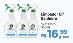 Supermercados Mateus Limpador Cif Banheiro Sem Cloro oferta