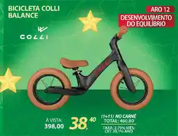 Lojas Cem Bicicleta colli balance oferta
